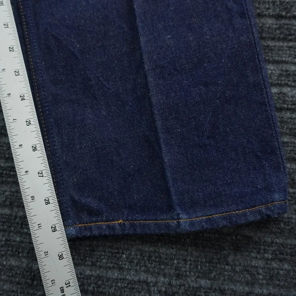 Vintage Levi's 501xx Jeans 40x30 Never Washed Dark Indigo Blue Button Fly Denim